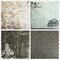 27 Sheets Scrapbook Vintage Paper Book Pad 12" x 12" Classic Origami Wrapping Card Making Alphabet/Photo Frame Album Creative Handmade Decorative Die Cuts Background